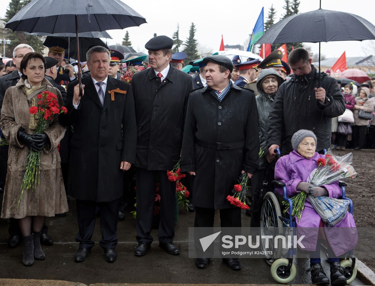 Immortal Regiment march in Russia