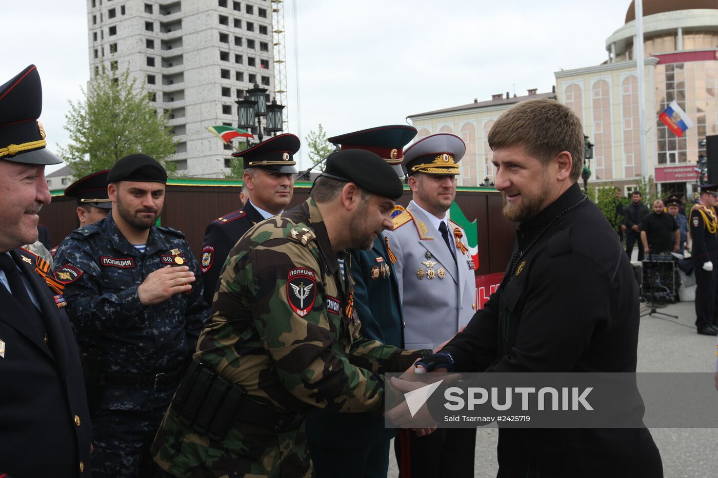 Victory Day parade in Russian regions