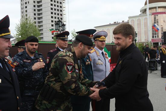 Victory Day parade in Russian regions