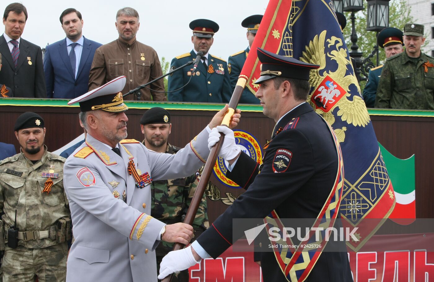 Victory Day parade in Russian regions