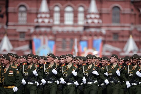 Victory Day parade marks 69th anniversary of victory in Great Patriotic War