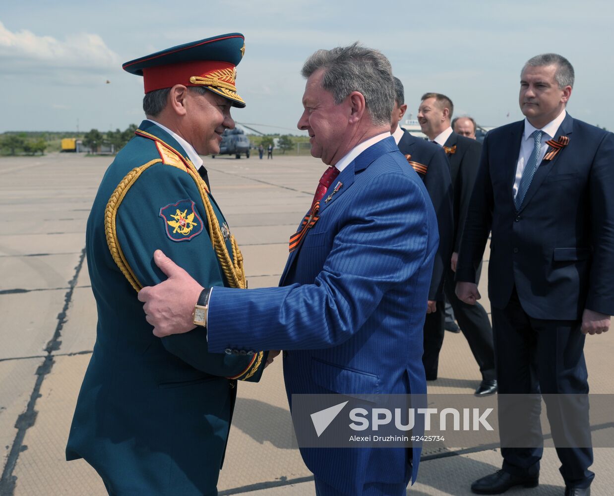 Vladimir Putin attends celebrations marking 69th anniversary of victory in Great Patriotic War and anniversary of Sevastopol's liberation