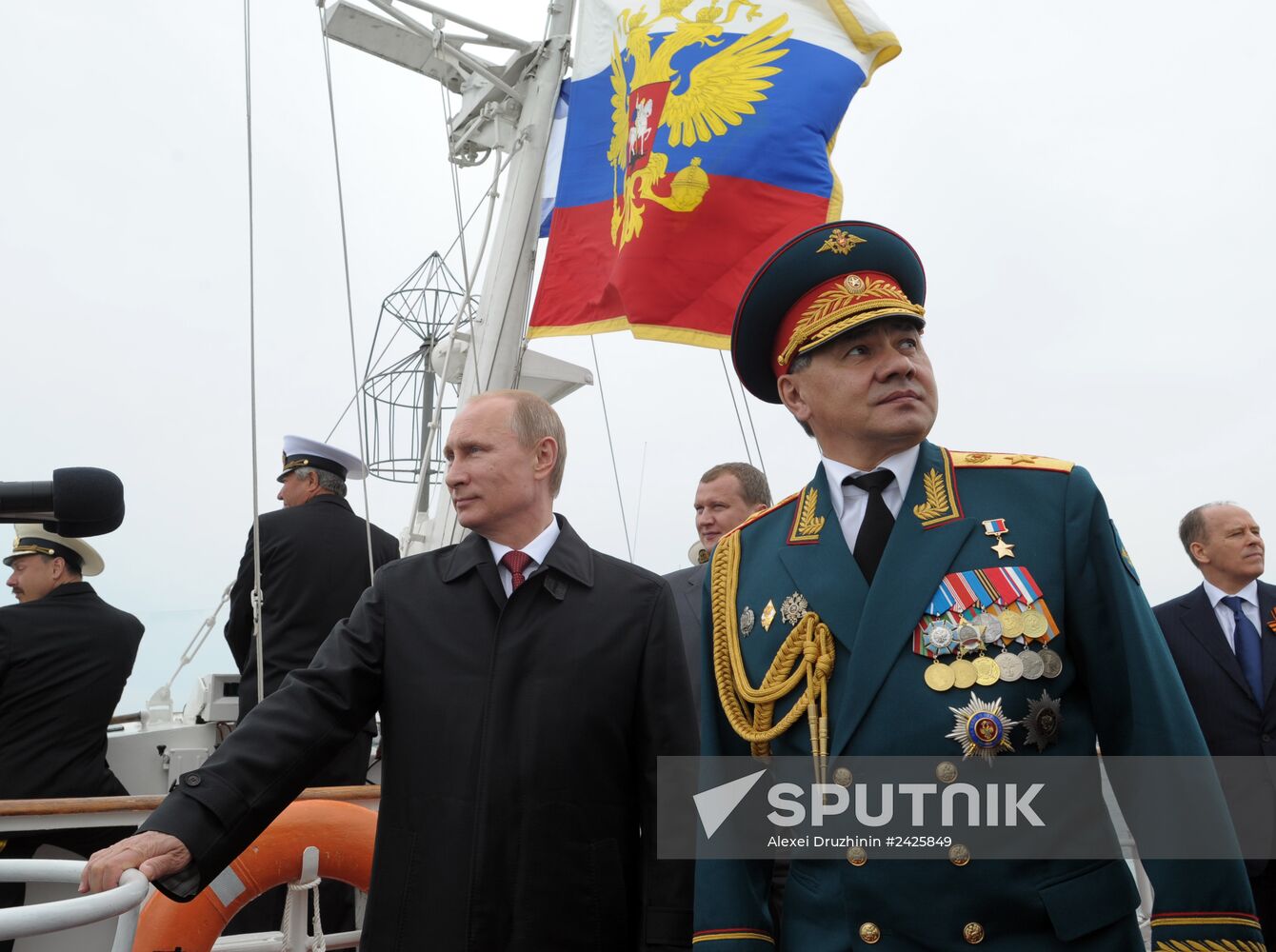 Vladimir Putin attends celebrations marking 69th anniversary of victory in Great Patriotic War and anniversary of Sevastopol's liberation
