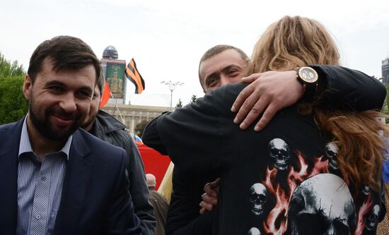 Donetsk celebrates Victory Day