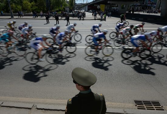 Cycling. The Five Rings of Moscow. Garden Ring