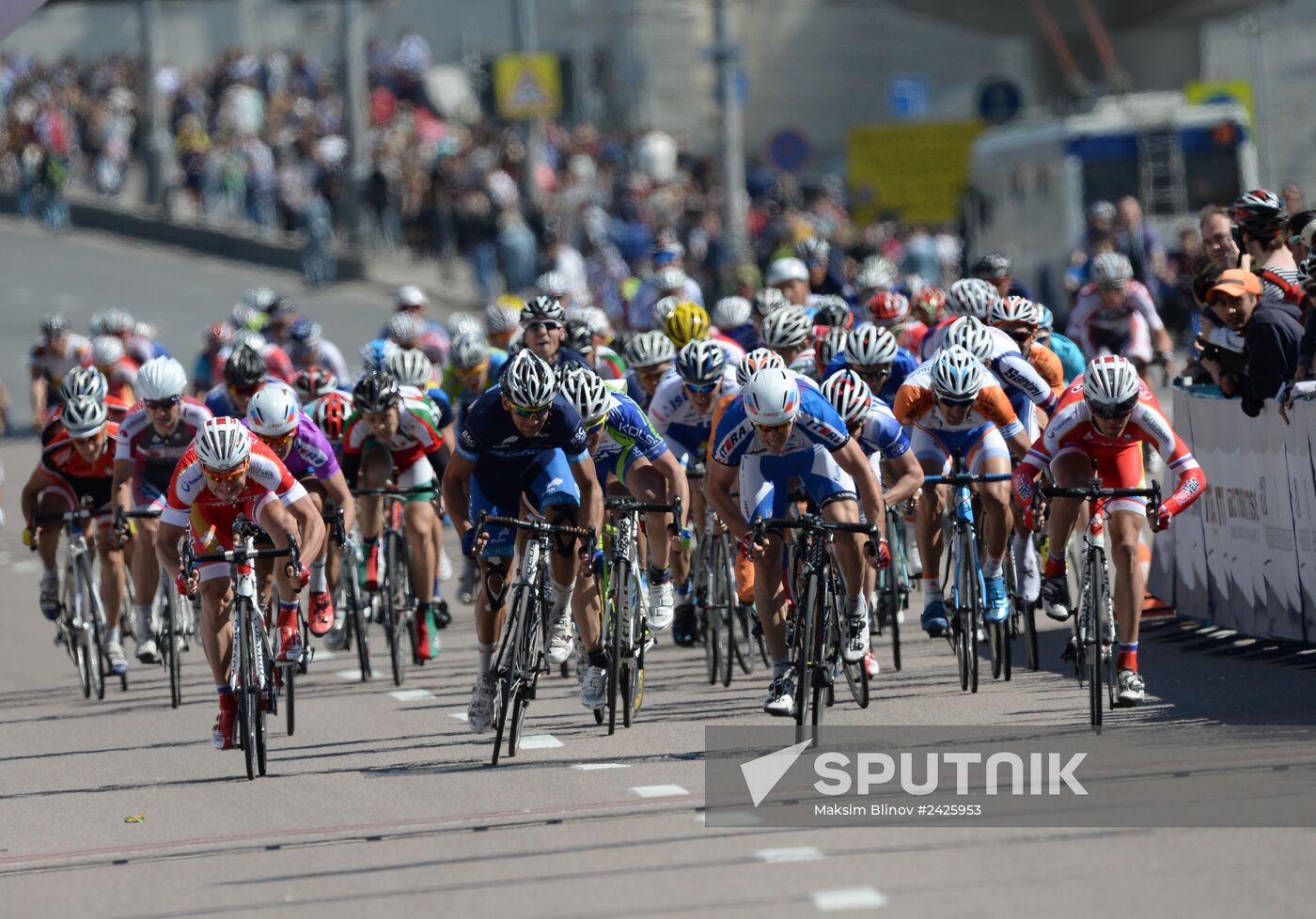 Cycling. The Five Rings of Moscow. Garden Ring