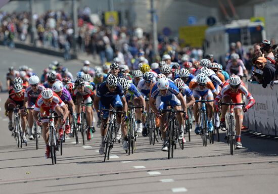 Cycling. The Five Rings of Moscow. Garden Ring