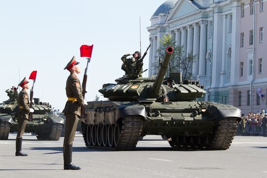 Victory Day parade in Russian regions