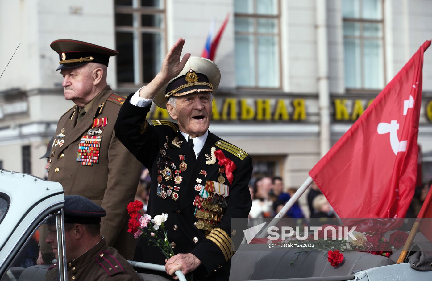 Immortal Regiment march in Russia