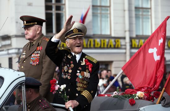 Immortal Regiment march in Russia