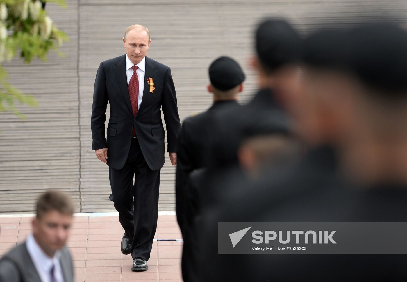 Vladimir Putin attends celebrations marking 69th anniversary of victory in Great Patriotic War and anniversary of Sevastopol's liberation