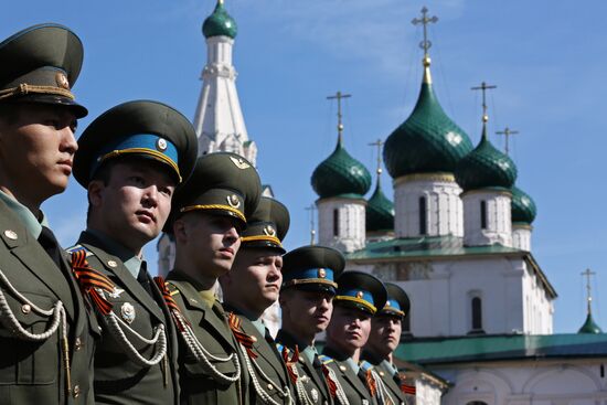 Victory Day parade in Russian regions