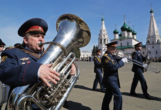 Victory Day parade in Russian regions