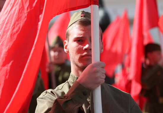 Victory Day parade in Russian regions