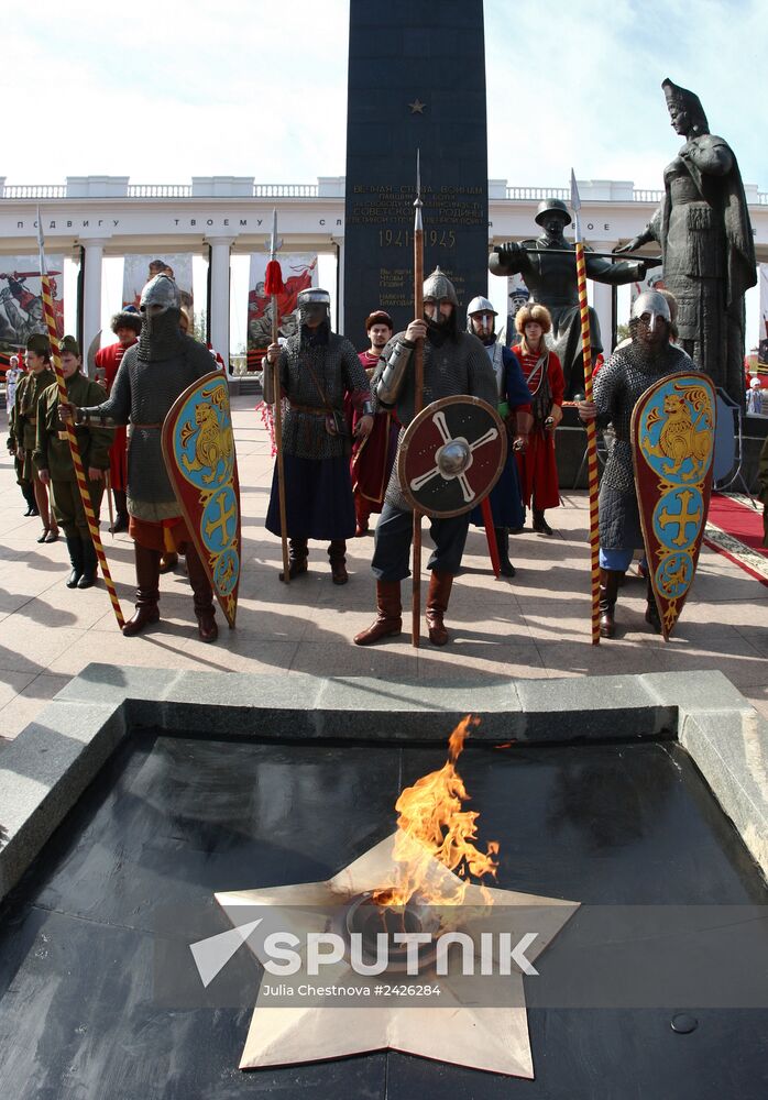 Victory Day parade in Russian regions