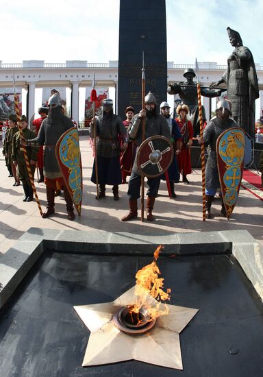 Victory Day parade in Russian regions