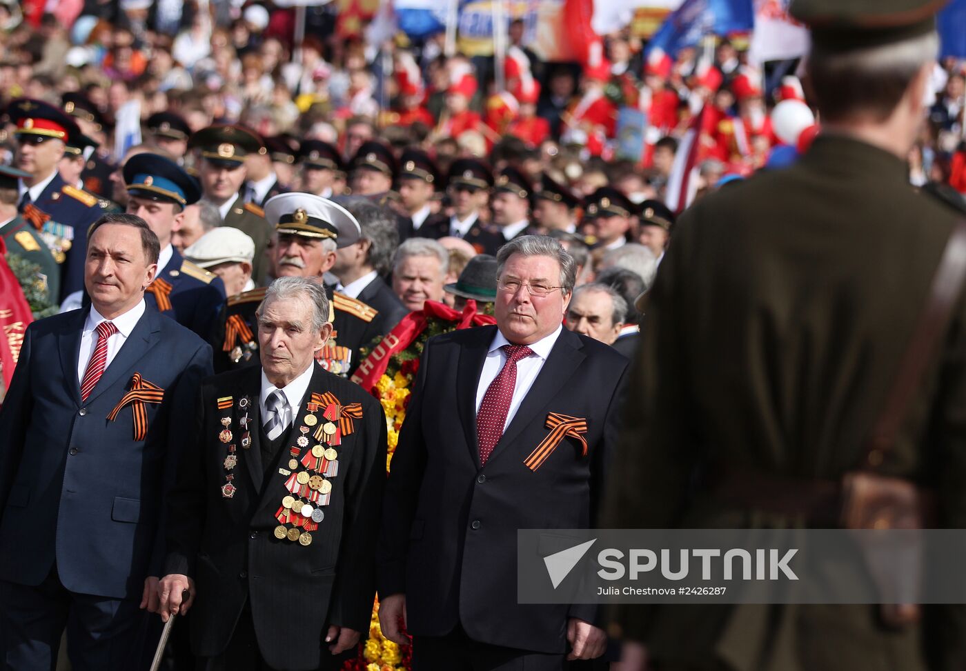 Victory Day parade in Russian regions