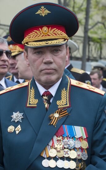 Vladimir Putin attends celebrations marking 69th anniversary of victory in Great Patriotic War and anniversary of Sevastopol's liberation