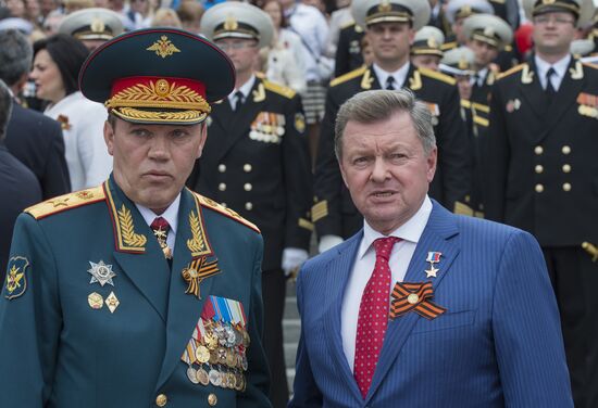 Vladimir Putin attends celebrations marking 69th anniversary of victory in Great Patriotic War and anniversary of Sevastopol's liberation