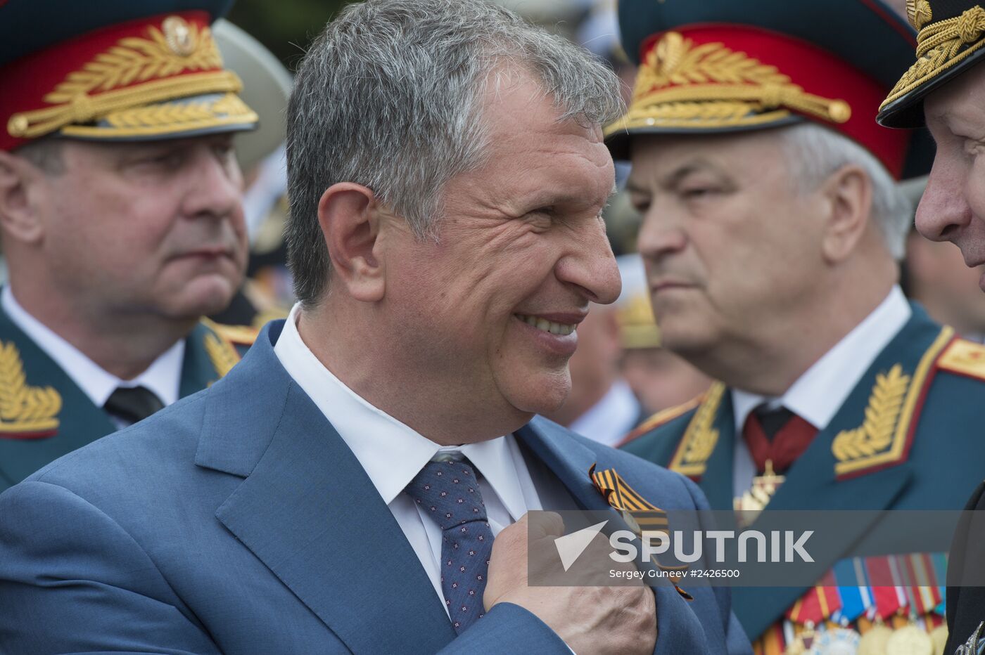 Vladimir Putin attends celebrations marking 69th anniversary of victory in Great Patriotic War and anniversary of Sevastopol's liberation