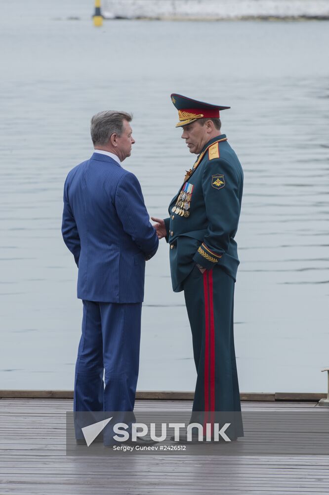 Vladimir Putin attends celebrations marking 69th anniversary of victory in Great Patriotic War and anniversary of Sevastopol's liberation