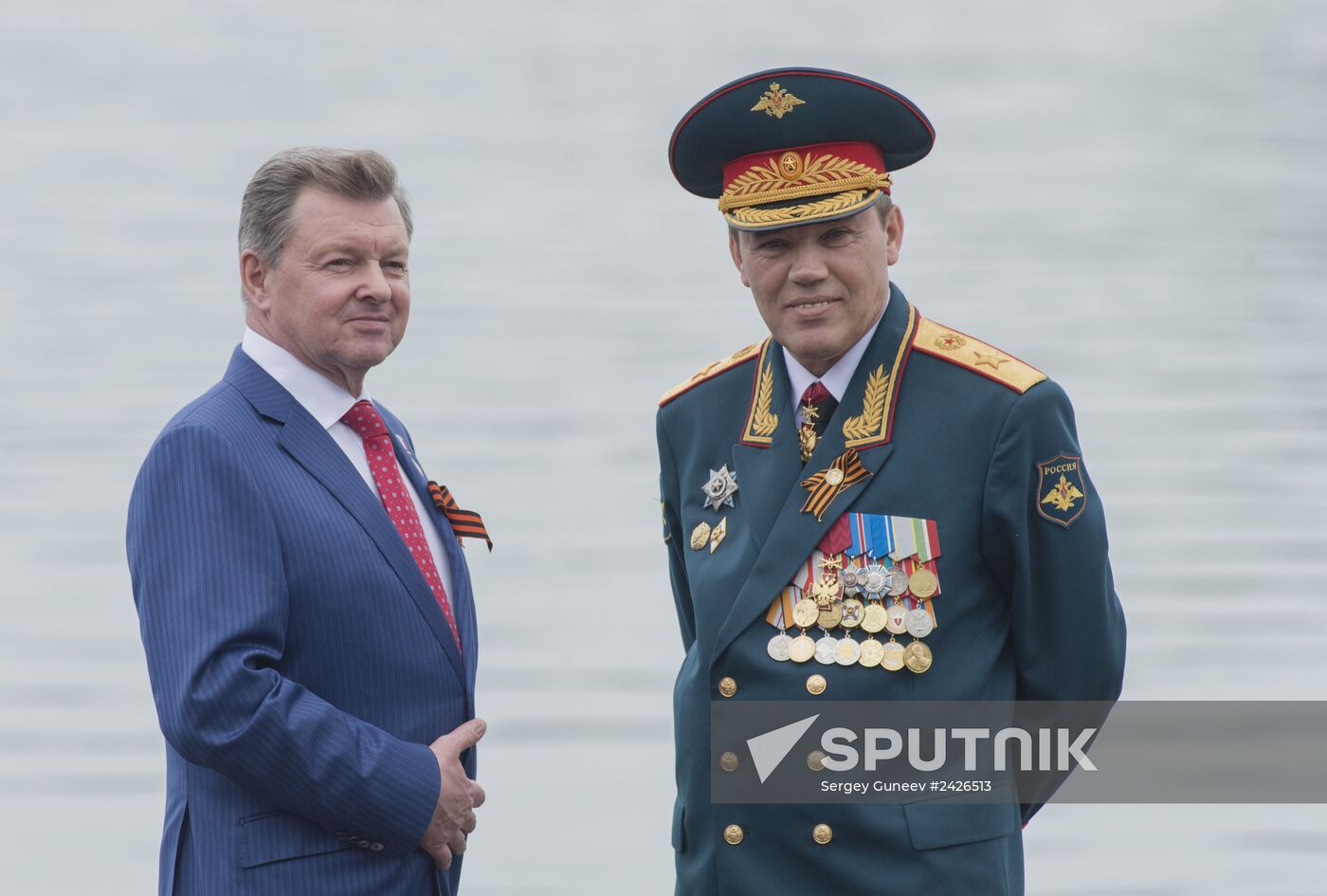 Vladimir Putin attends celebrations marking 69th anniversary of victory in Great Patriotic War and anniversary of Sevastopol's liberation