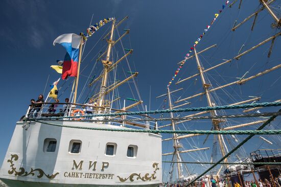 The Black Sea tall ship regatta
