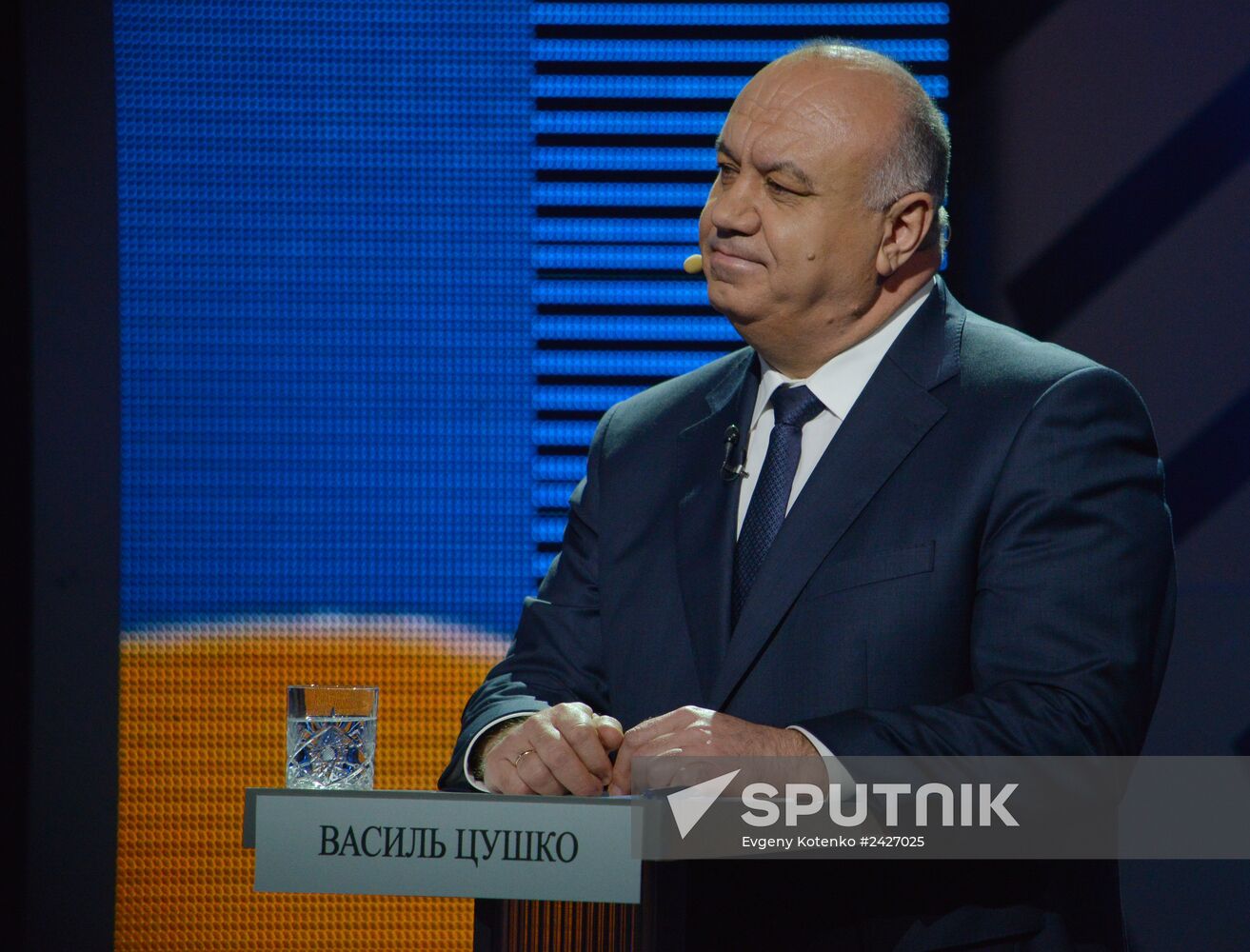 Ukrainian presidential candidates take part in television debates