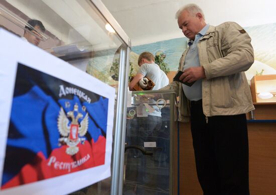 Donetsk and Lugansk regions hold referendum on self-determination