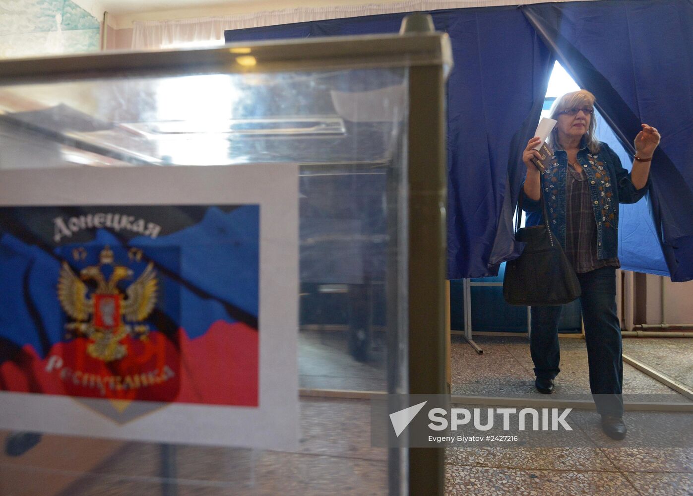 Donetsk and Lugansk regions hold referendum on self-determination