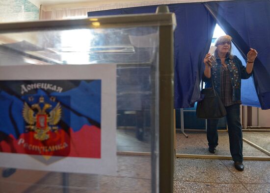 Donetsk and Lugansk regions hold referendum on self-determination