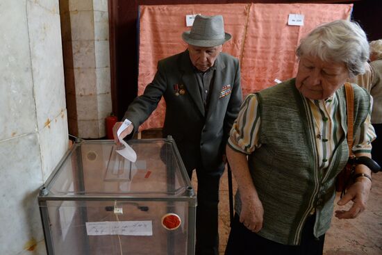 Donetsk and Lugansk regions hold referendum on self-determination