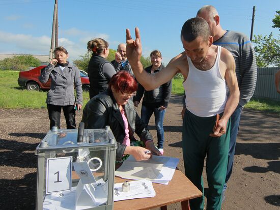 Donetsk and Lugansk regions hold referendum on self-determination
