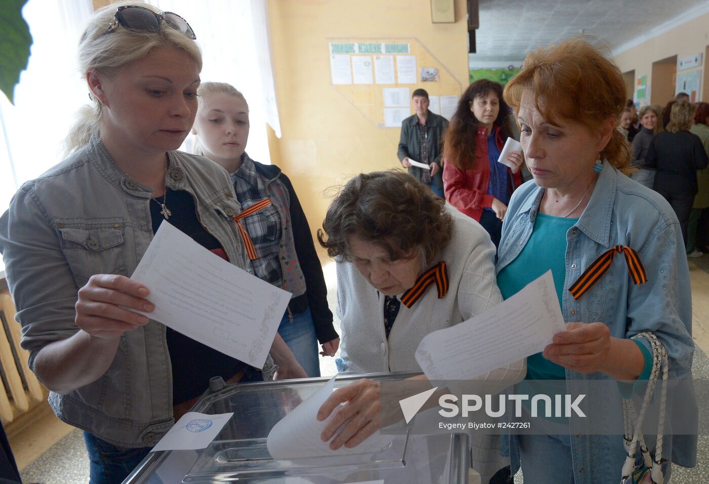 Donetsk and Lugansk regions hold referendum on self-determination