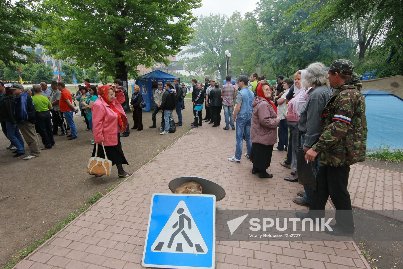 Donetsk and Lugansk regions hold referendum on self-determination