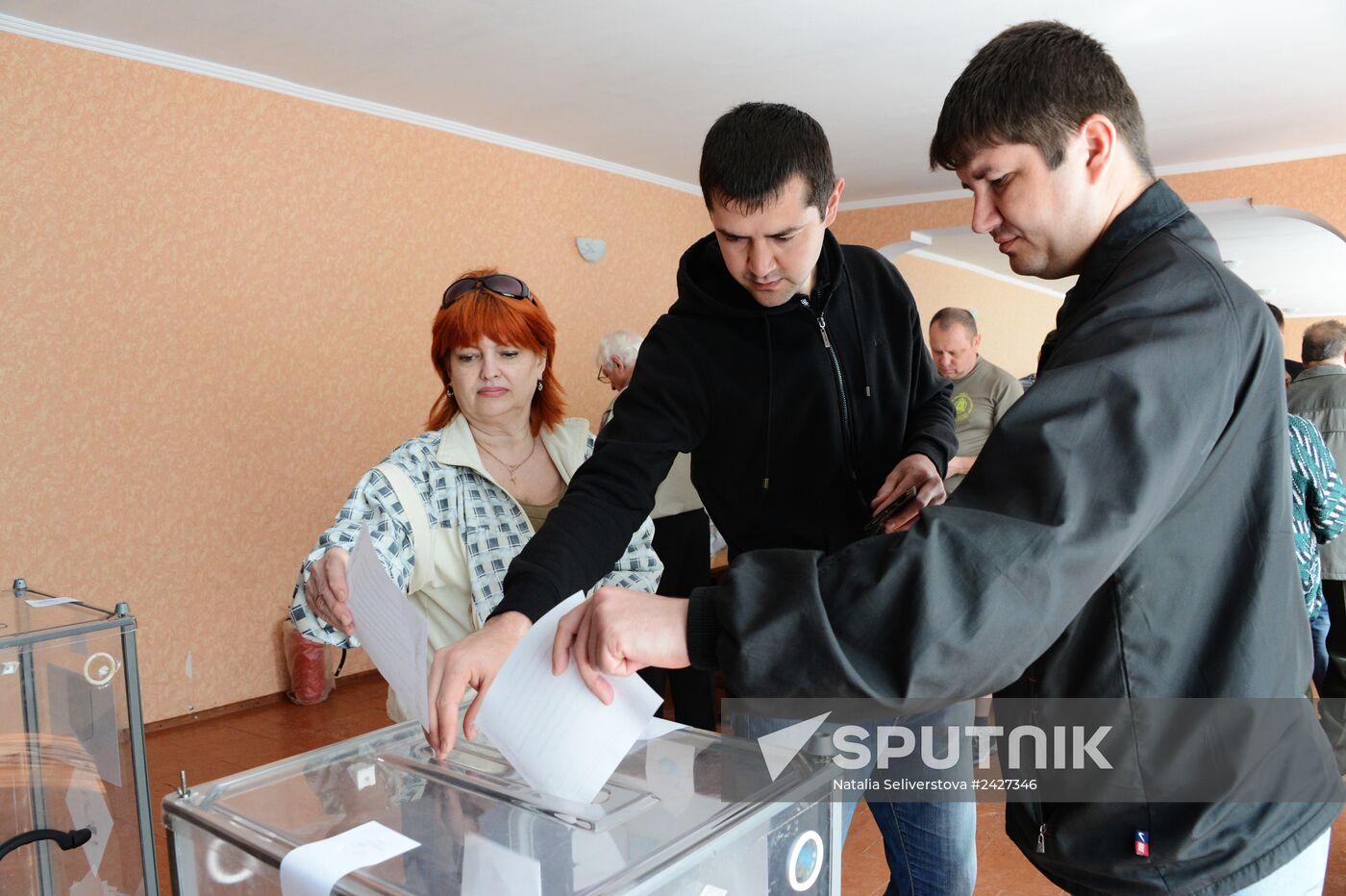 Donetsk and Lugansk regions hold referendum on self-determination