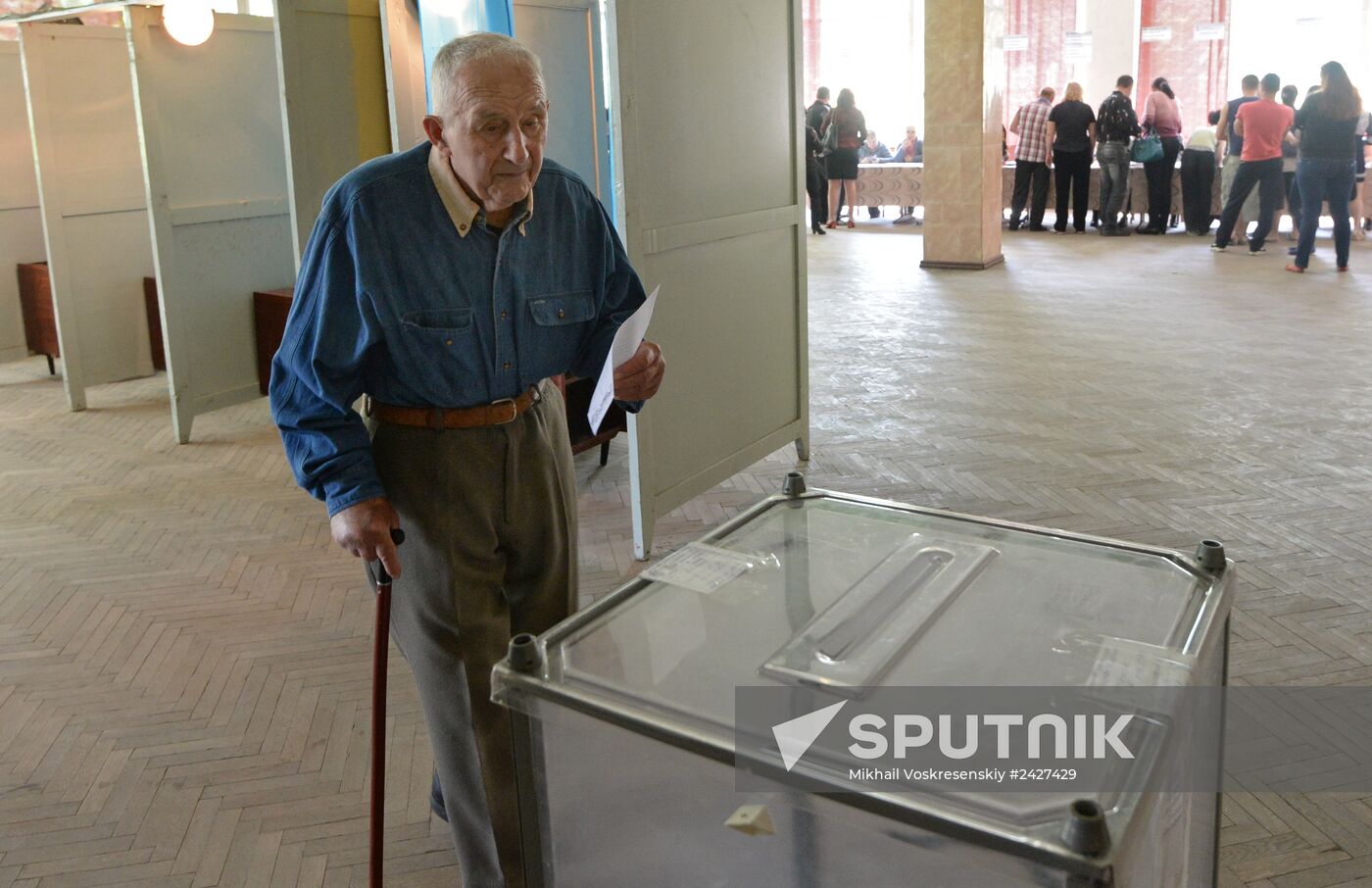 Donetsk and Lugansk regions hold referendum on self-determination