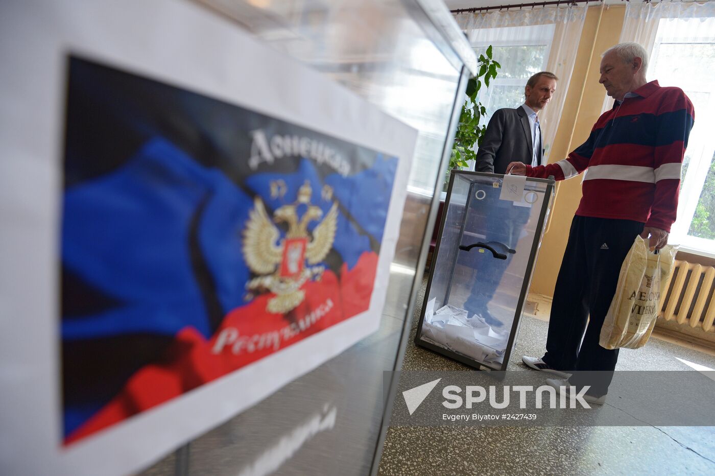 Donetsk and Lugansk regions hold referendum on self-determination