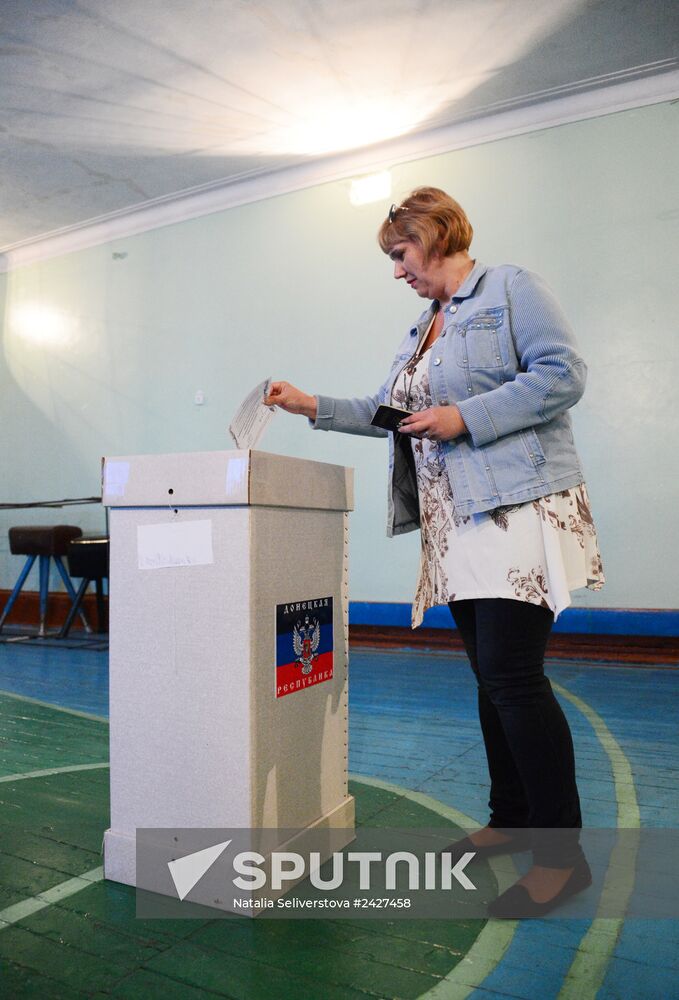 Donetsk and Lugansk regions hold referendum on self-determination