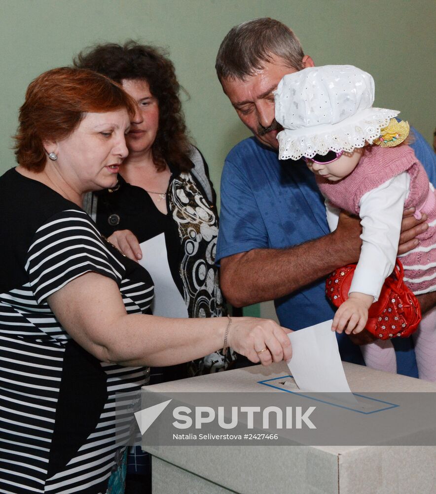 Donetsk and Lugansk regions hold referendum on self-determination