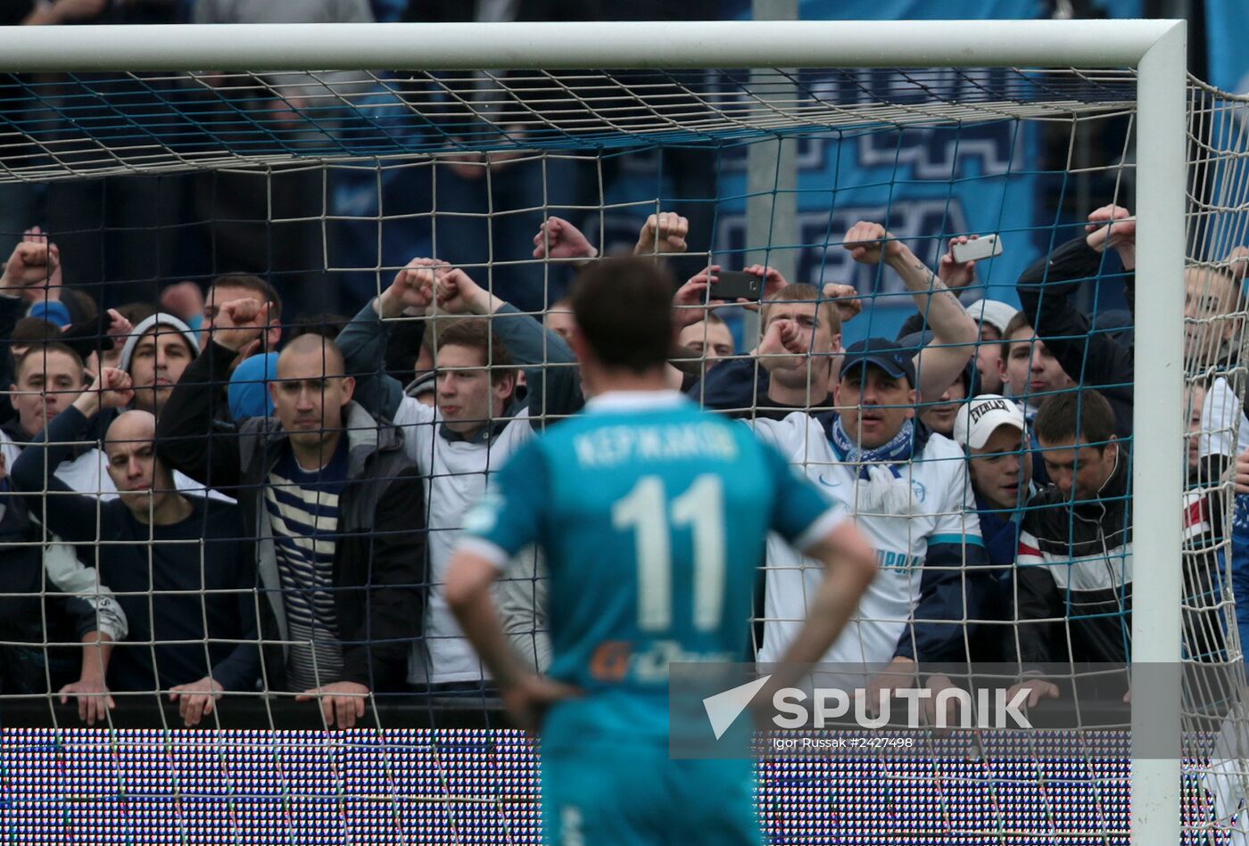 Russian Football Premiere League. Zenit vs. Dynamo
