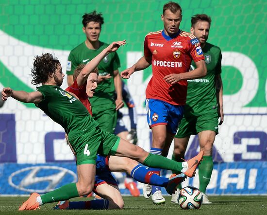 Russian Football Premier League. CSKA Moscow vs. Tom Tomsk