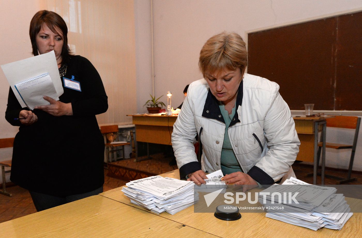 Southeast Ukraine referendum vote count