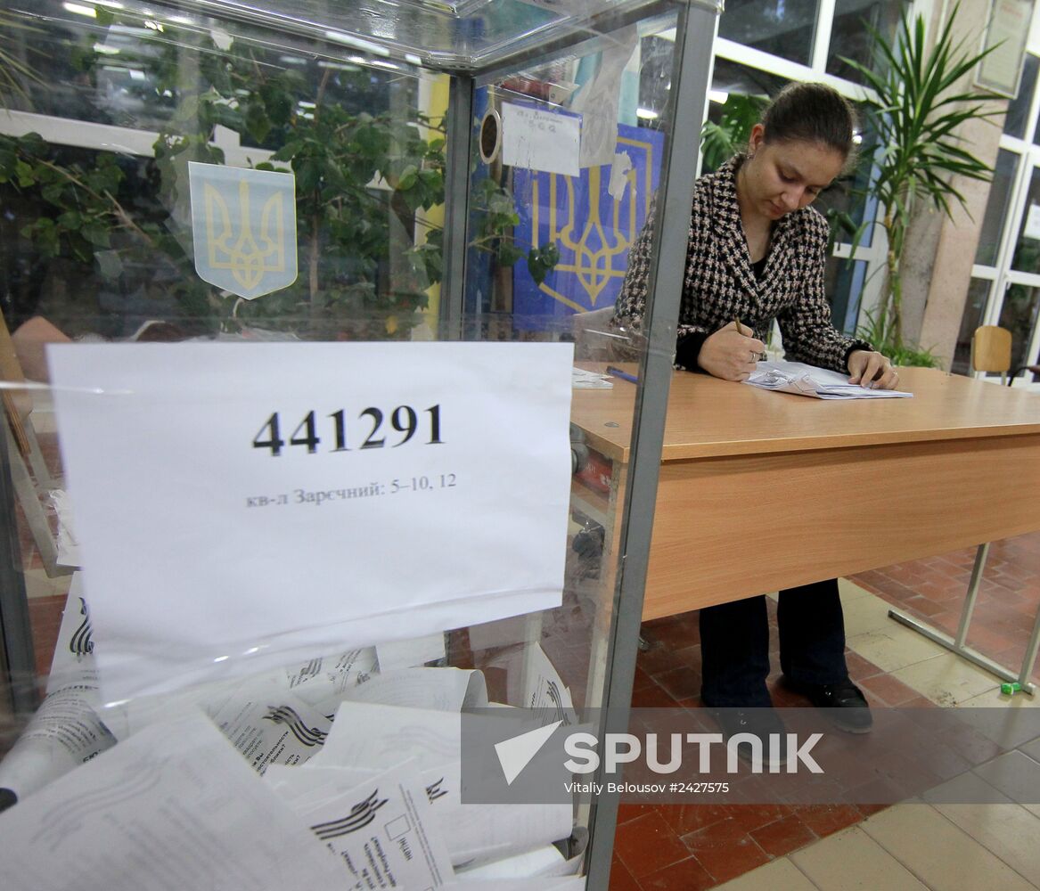 Southeast Ukraine referendum vote count
