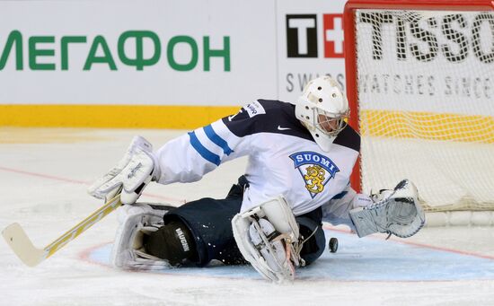 2014 Men's World Ice Hockey Championships. Finland vs. Russia