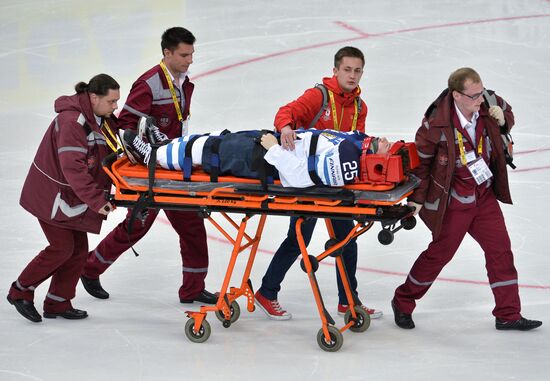 2014 Men's World Ice Hockey Championships. Finland vs. Russia