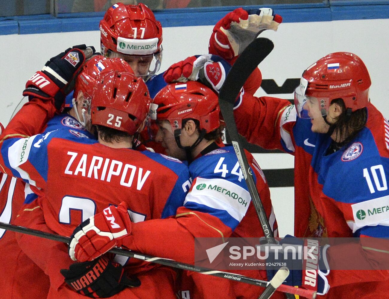 2014 Men's World Ice Hockey Championships. Finland vs. Russia