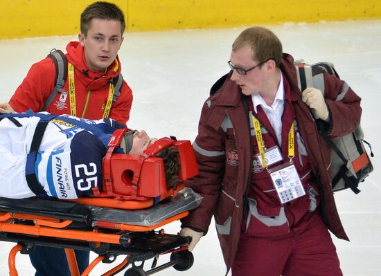 2014 IIHF Ice Hockey World Championship. Finland vs. Russia