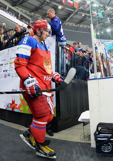 2014 Men's World Ice Hockey Championships. Finland vs. Russia