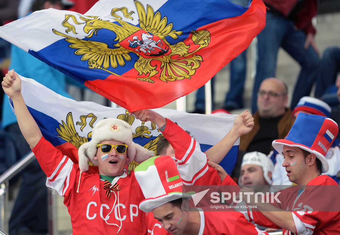 2014 IIHF Ice Hockey World Championship. Finland vs. Russia